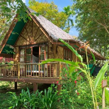 Rustic lodge